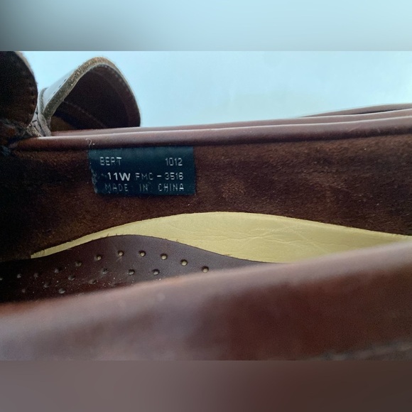 Freeman Leather Tassel Loafers Preppy Classic Sophisticated Comfort Professional - Picture 7 of 8